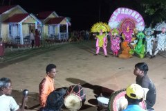 Chow dance at Ajodhya Eco Nest